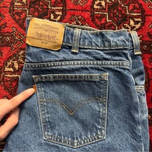 Vintage Levi’s 619 Orange Tab Jeans Men’s Size 40x32